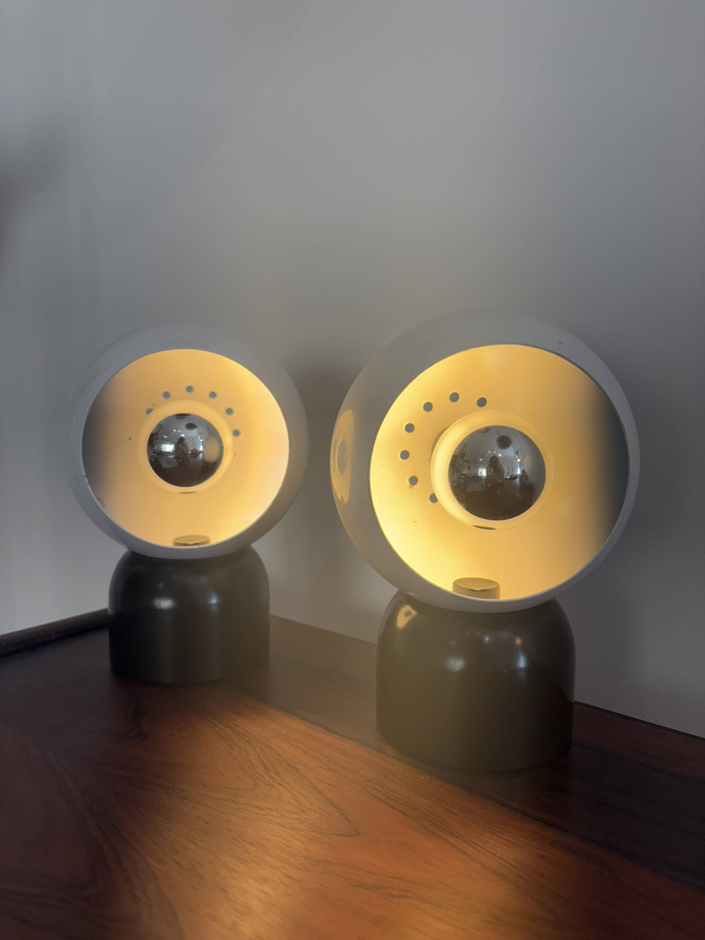 Paire de lampes Eyeball - Italie
