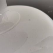 Old earthenware compote bowl L'Amandinoise St Amand France