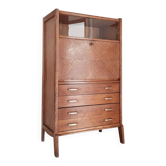 Secrétaire scandinave - bureau commode vitrine