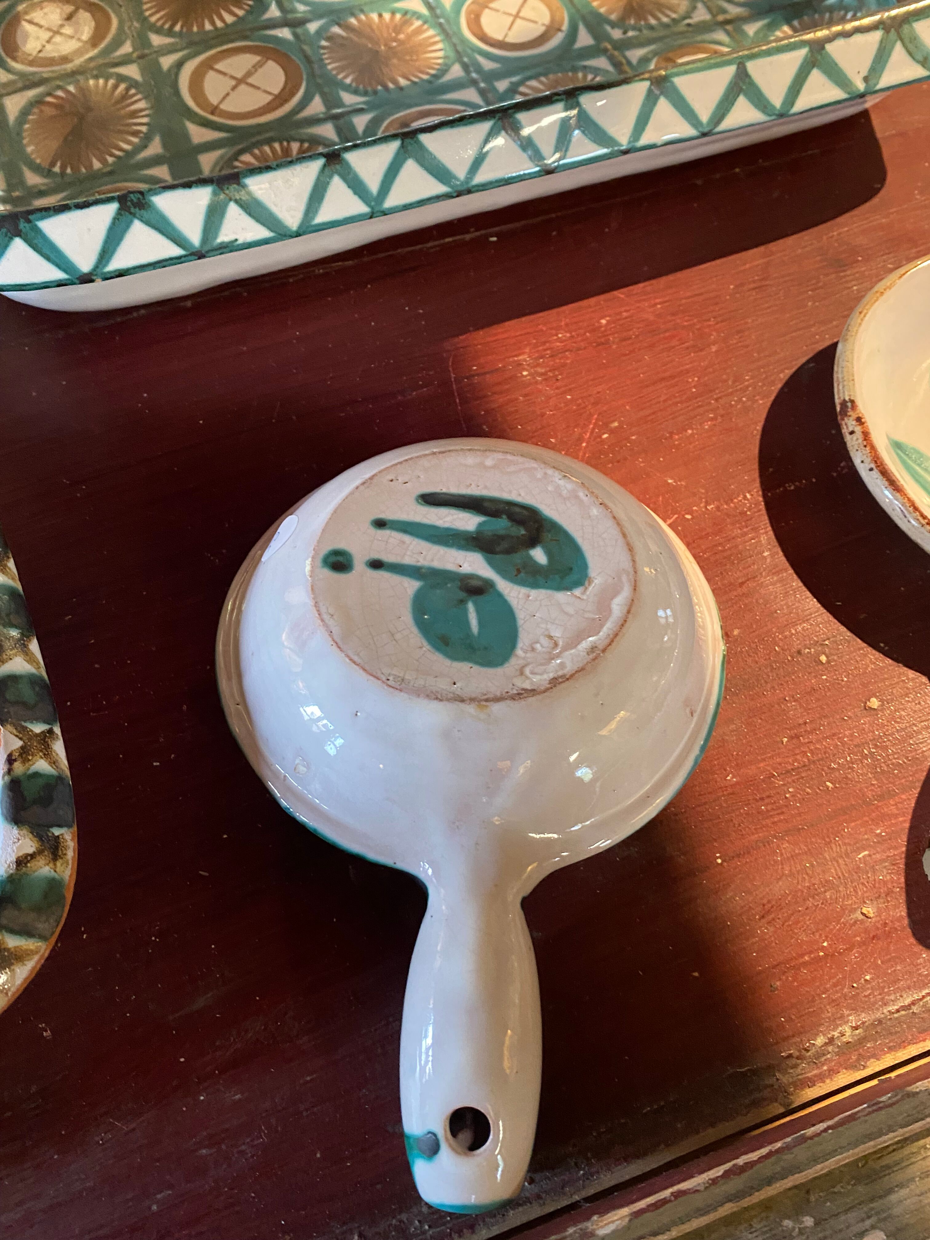Ceramic skillet Robert Picault