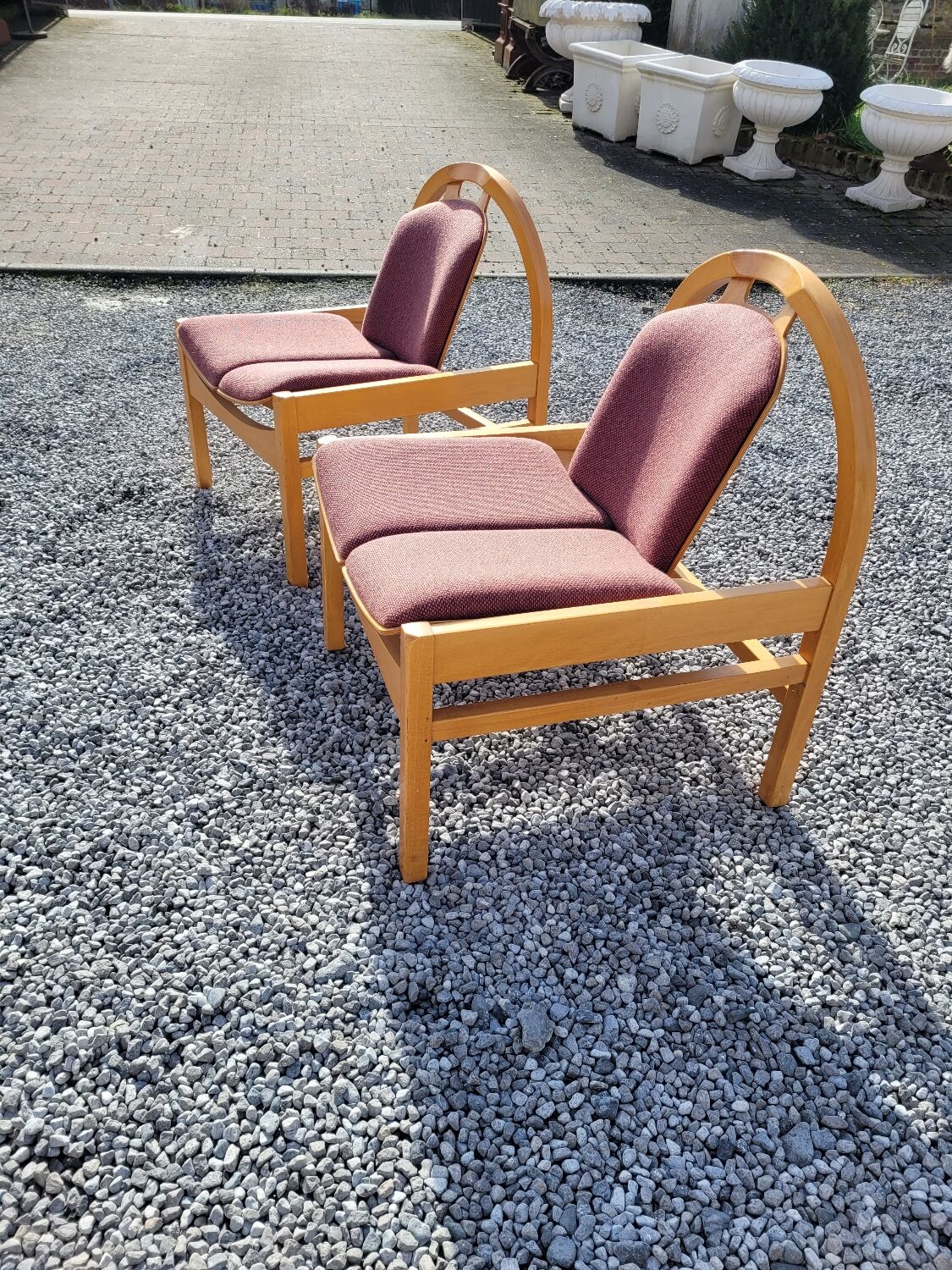 Paire de fauteuils Baumann des années 70