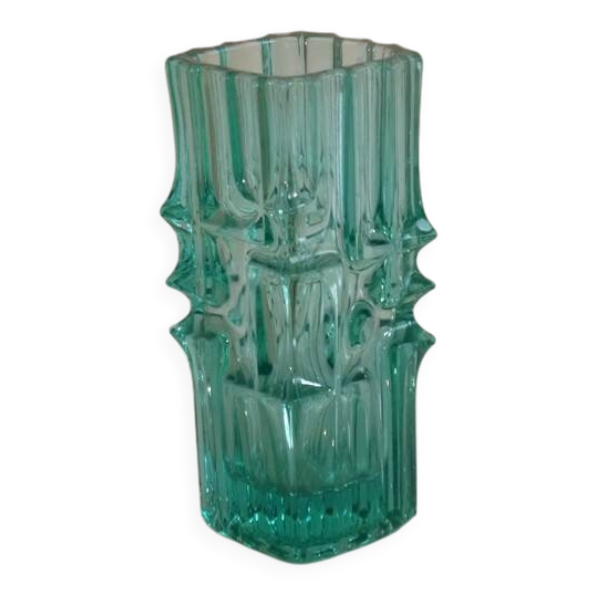 Vladislav urban glass vase 1960