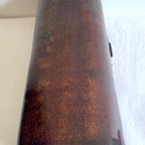 Chinese box covered with leather