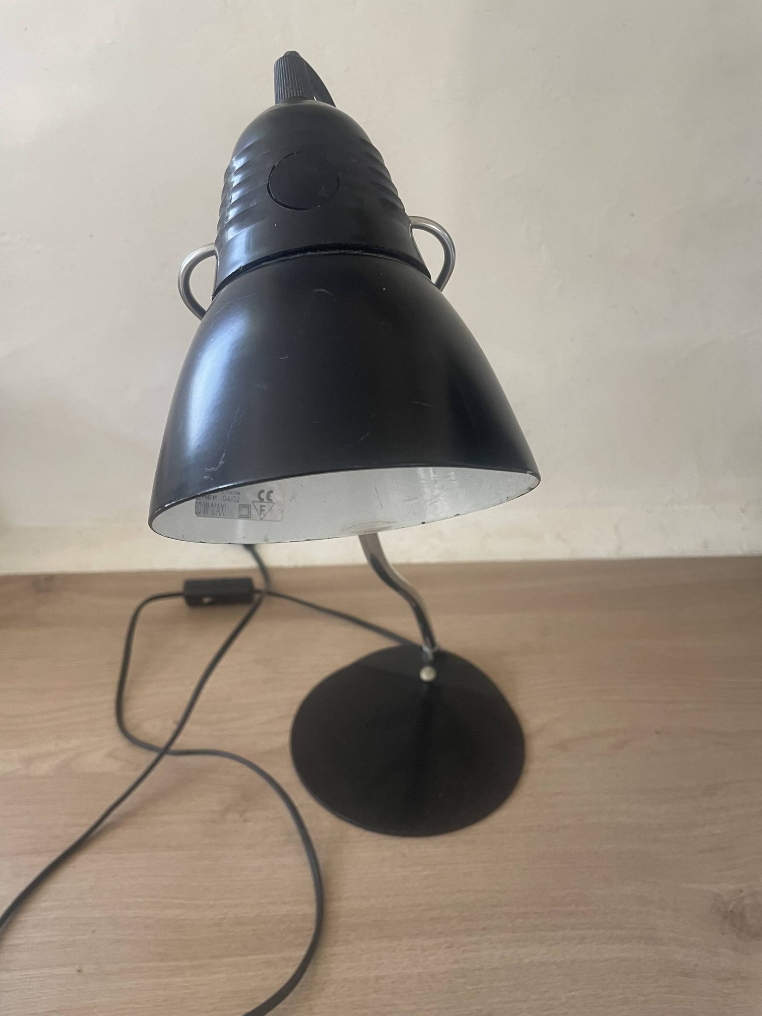 Lampe de bureau Aluminor en métal
