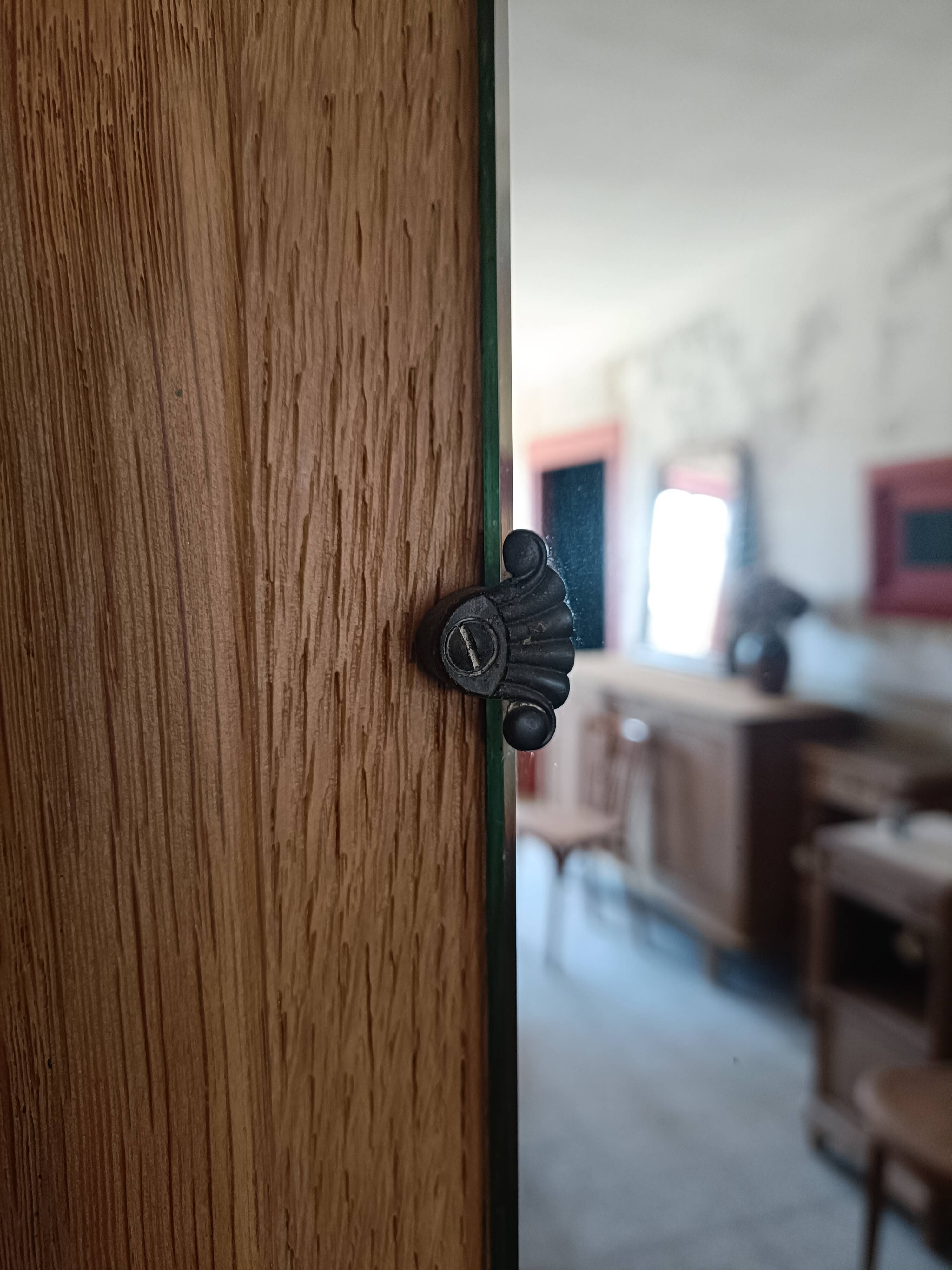 Renovated Art Deco oak wardrobe