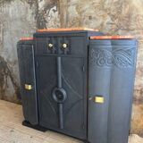 Asymmetrical art deco sideboard