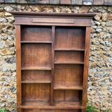 Antique oak wall shelf