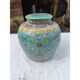 Ginger jar in Chinese glazed earthenware