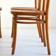 4 Thonet bistro chairs 1950s