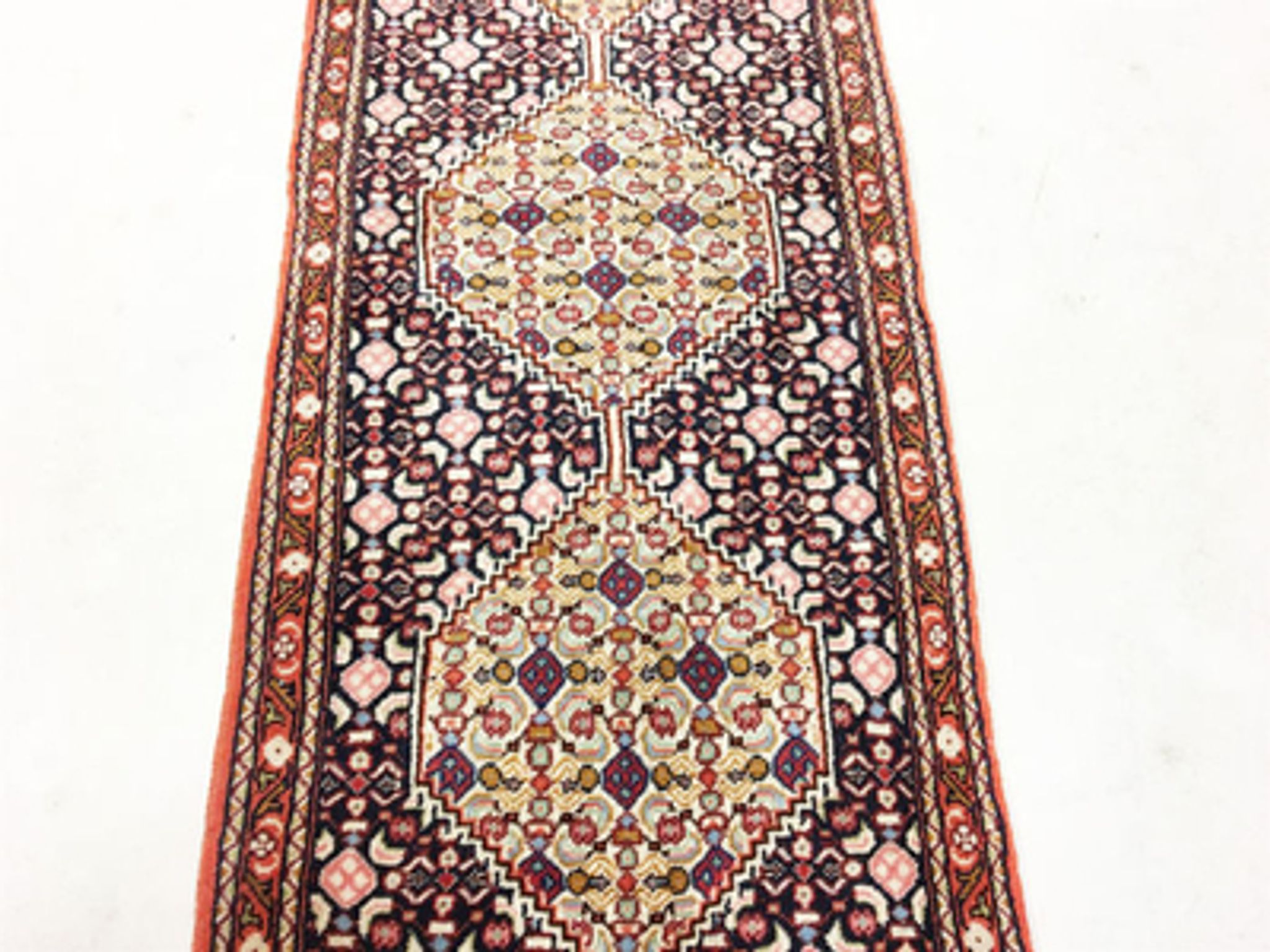 Tapis de couloir iran bidjar ancien 232 x 50  cm