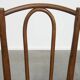 Bistro chair with a woven cane seat