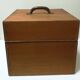 Vintage wooden filing box