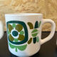 3 cups Mugs mobil 1972 designer Jean-Charles Meunier Arcopal editor