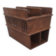Porte revue en palissandre design scandinave
