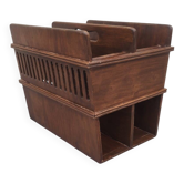 Scandinavian design rosewood magazine rack