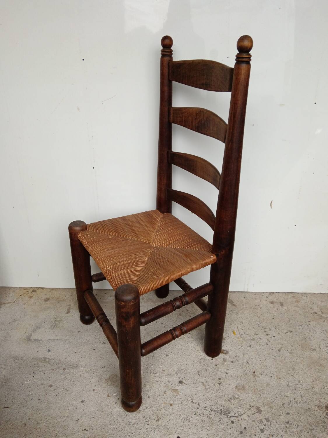 Set de 4 chaises brutalistes