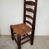 Set of 4 brutalist chairs