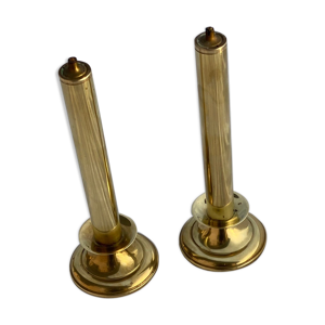 2 chandeliers à huile