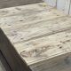 Banc coffre breton XIXème en orme et châtaignier