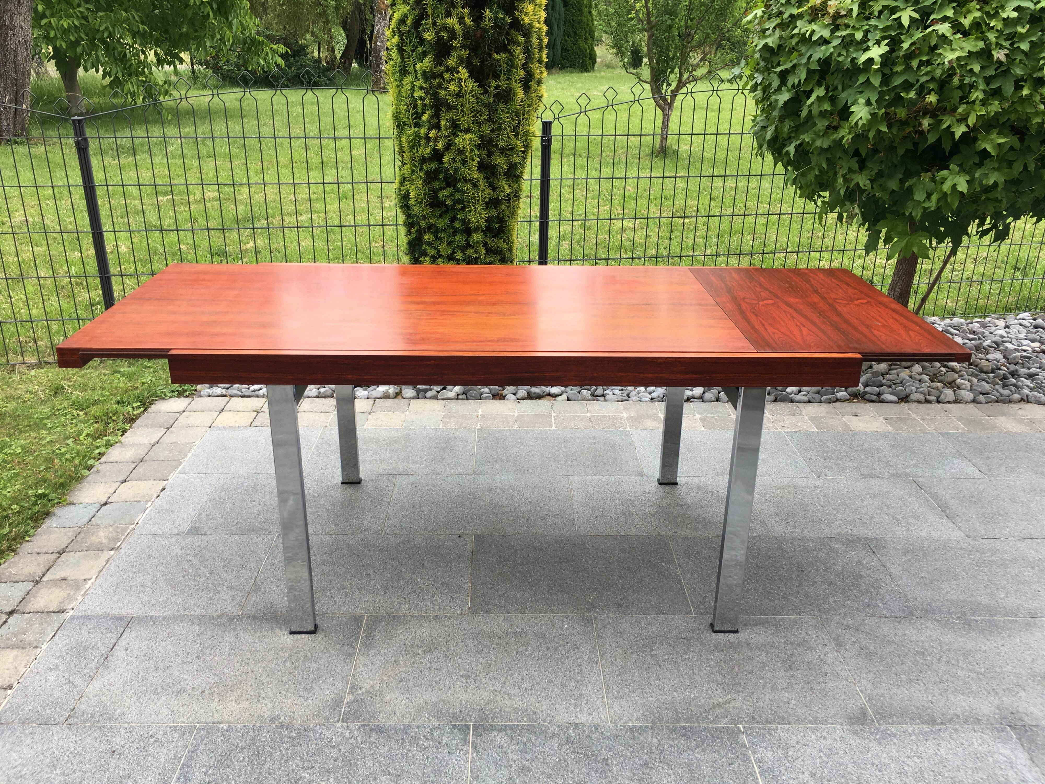 60s rosewood dining table