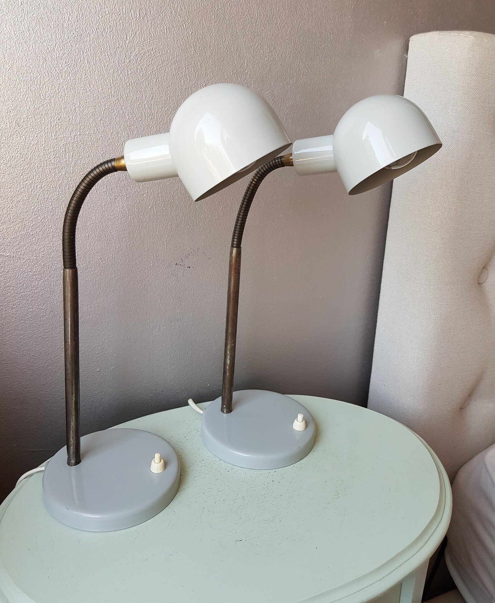 Set of 2 lamps RAAK Amsterdam vintage style