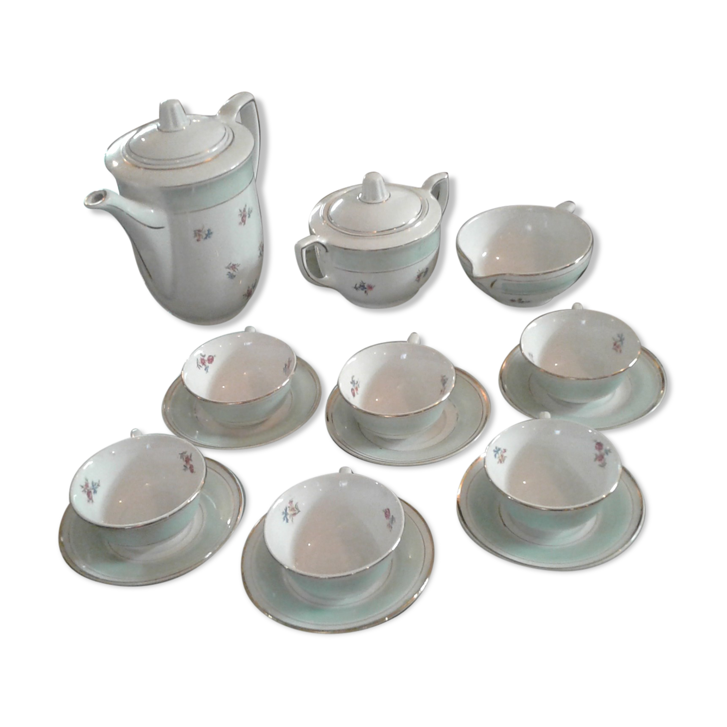 coffee service. faience .circa 50