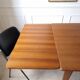 Scandinavian extendable table