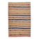 5x8 Cream & Navy Blue Striped Pattern Kilim Rug, 152x234Cm