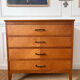Commode en chêne années 50/60 vintage 