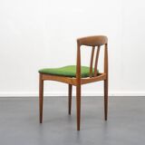 Chaise danois Bramin, teck, refait à neuf
