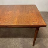 Extendable teak dining table, 1960