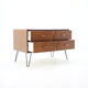 Danish teak chest of drawers 1960