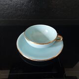Coffee Service - Faience de Salins - Turquoise Model
