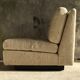 Pair of upholstered armchairs in mottled wool by Eddie Harlis - International Furniture