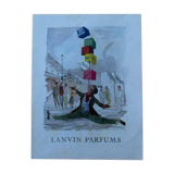 Advertising LANVIN Perfumes 50s