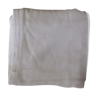 White damask tablecloth with sets of days scales