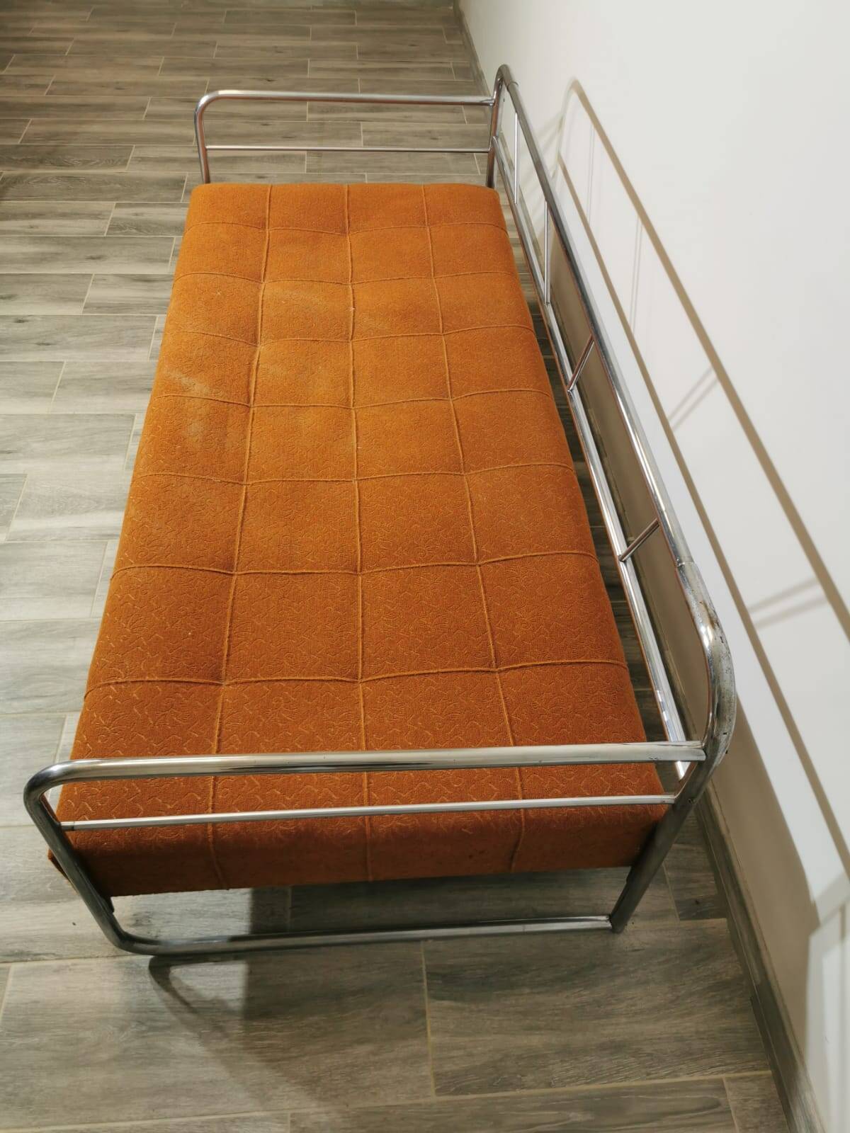 Bauhaus Chrome Sofa by Robert Slezak for Slezak Factories