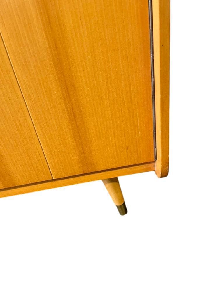 Vintage shoe cabinet / wooden furniture