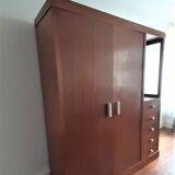 Armoire art déco acajou