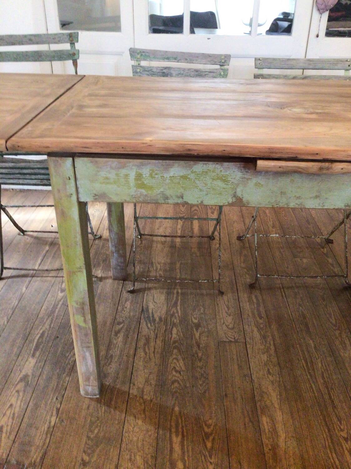 Table de ferme à rallonges