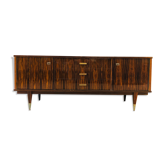 Vintage macassar ebony enfilade 1970