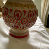 Red vase