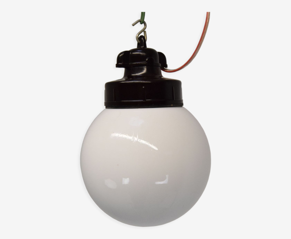 Pendentif en verre industriel, années 1950