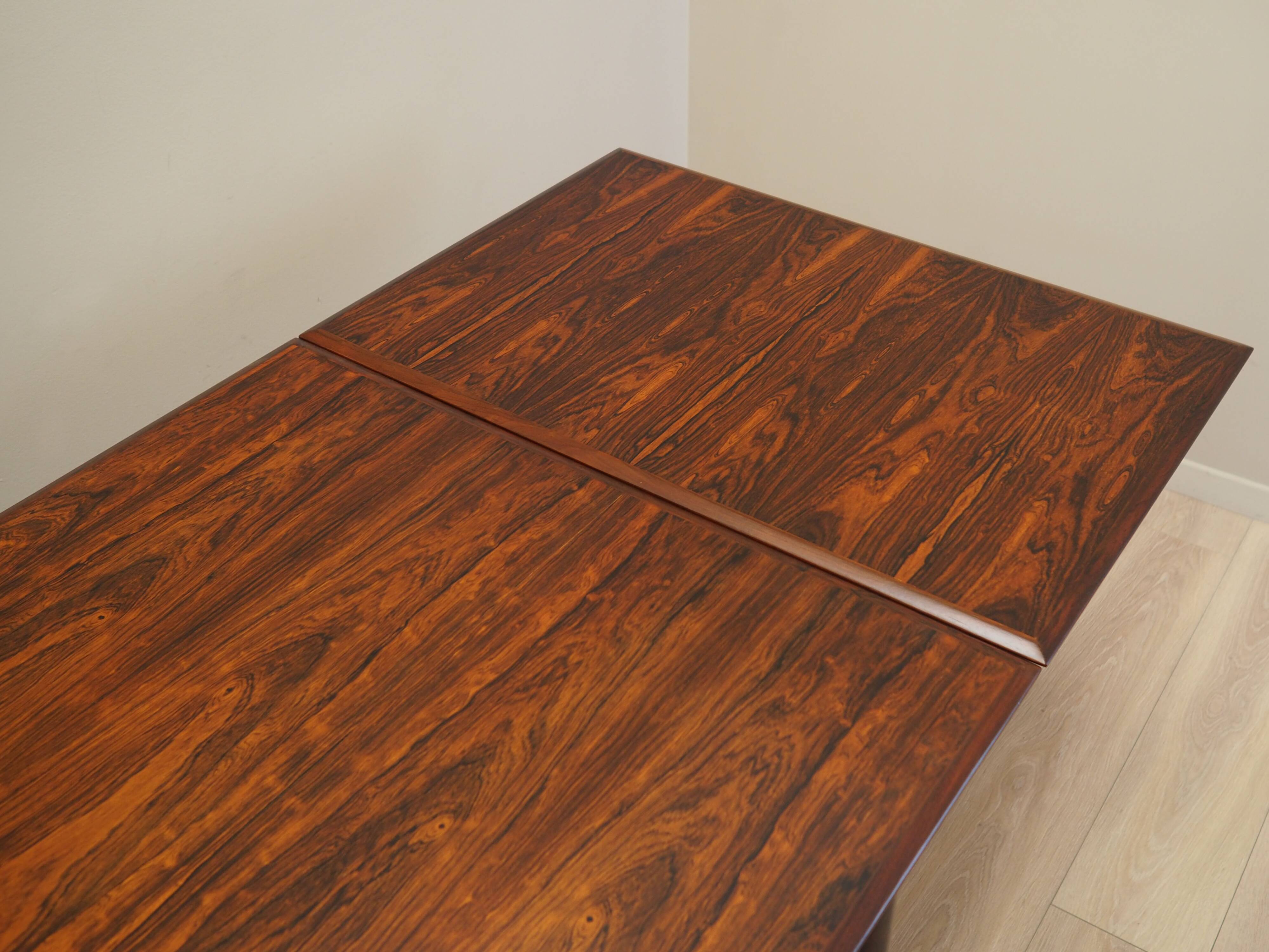 Rosewood table, Danish design, 1970s, production: Denmark