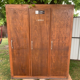 Armoire SNCF en bois authentique
