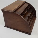Wooden roller mail sorter binder