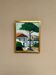 Swedish Oil on Panel – “Tree by the House” by L. Niklasson – Dated 1975 – V