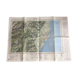 Map Bastellica Corsica 1968