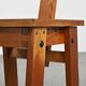 Set of four mountain chairs, La Plagne circa 1970