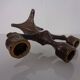 Brutalist Bronze Candleholder, 1960s